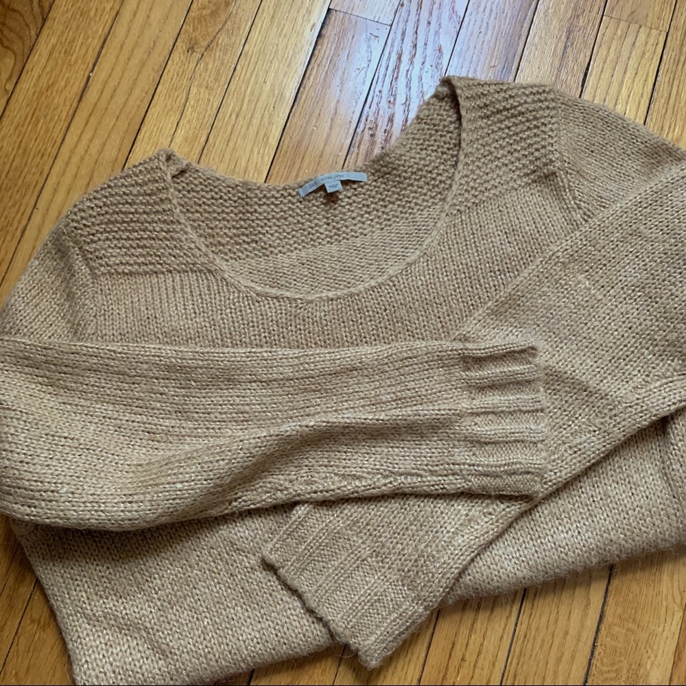 Gap oversized scoop neck alpaca sweater